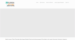 Desktop Screenshot of fhbookfest.com